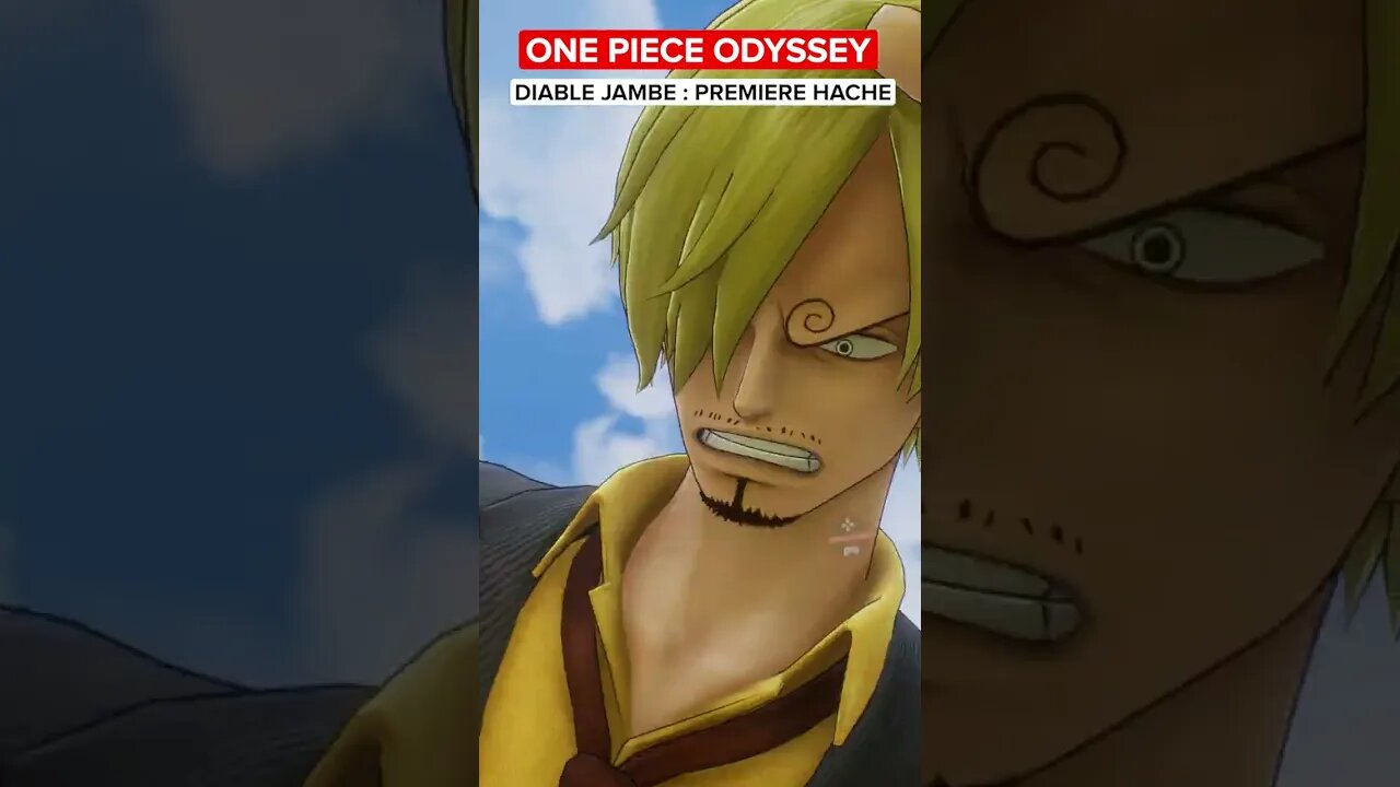 DIABLE JAMBE : PREMIERE HACHE - ONE PIECE ODYSSEY | Sanji Vinsmoke [4K 60FPS] #shorts