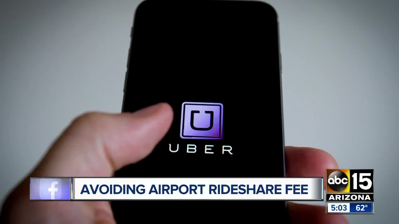 Ways to avoid the Phoenix Sky Harbor rideshare fee