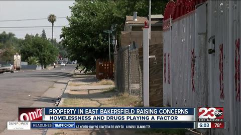 Property in East Bakersfield raises concerns for families living in the neighborhood