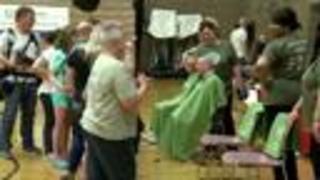 Local kids go bald to conquer cancer