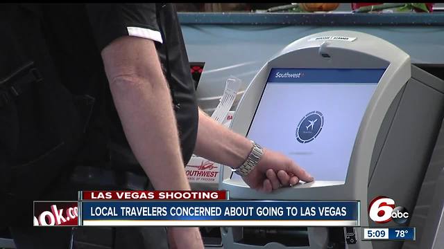 Travelers torn about whether to cancel their plans to go to Las Vegas after the shootings