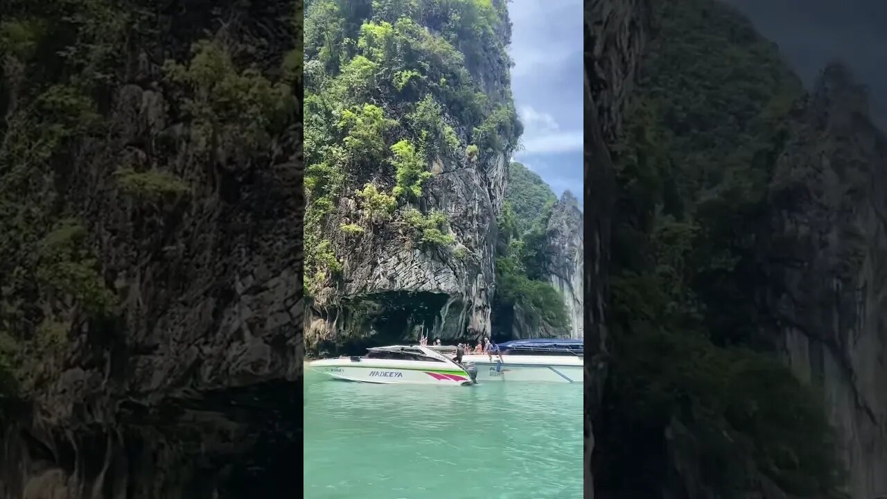 Pileh lagoon in Phi Phi island 🫣👀❤️😍 #phiphiislands #krabi