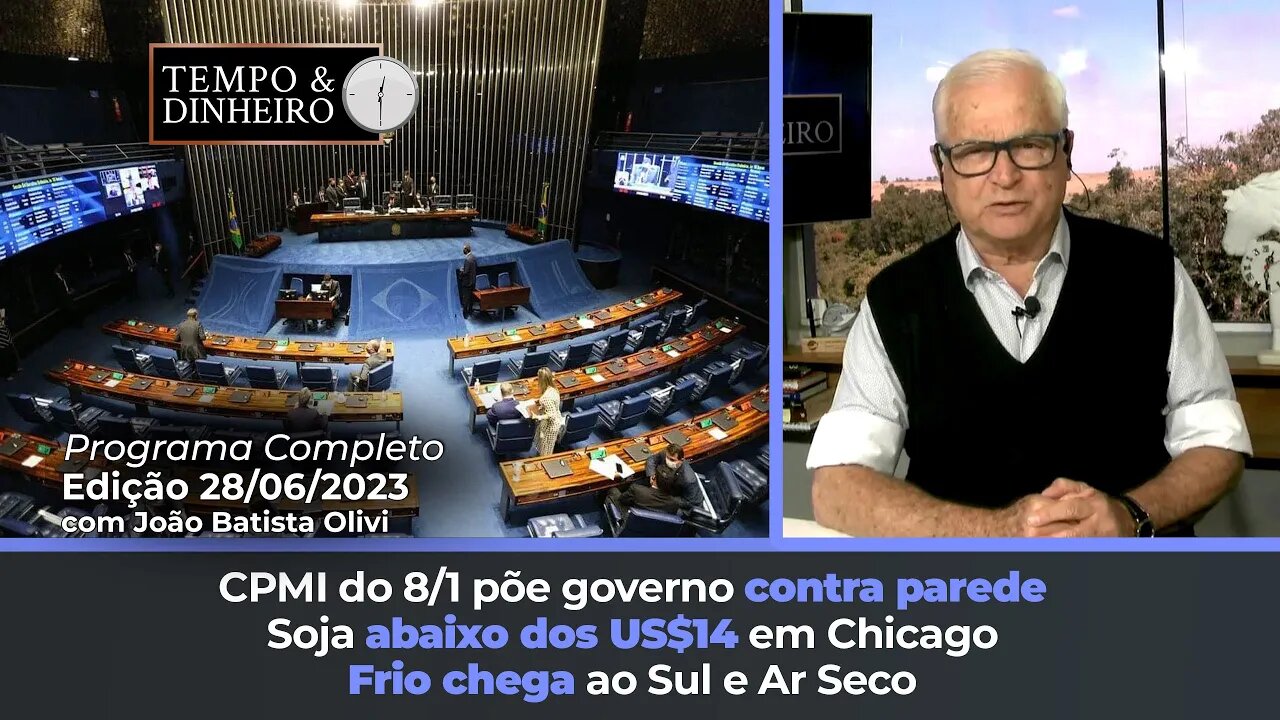 Soja abaixo dos US$14 em Chicago, vê dólar em alta no Brasil. Frio chega ao Sul e ar seco