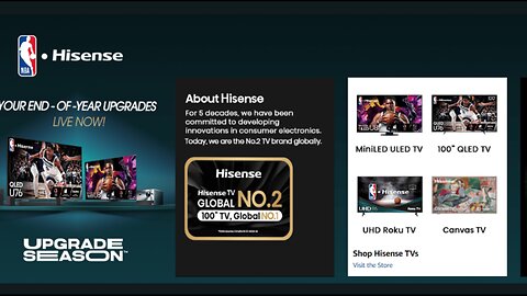 Hisense 40-Inch Class A4 Series FHD 1080p Smart Roku TV