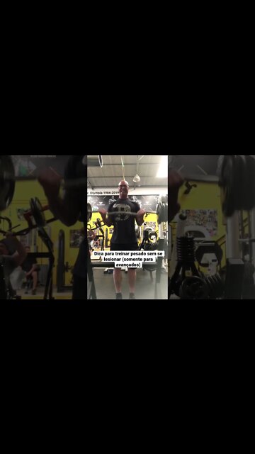 Dica para treinar pesado sem se lesionar #shorts