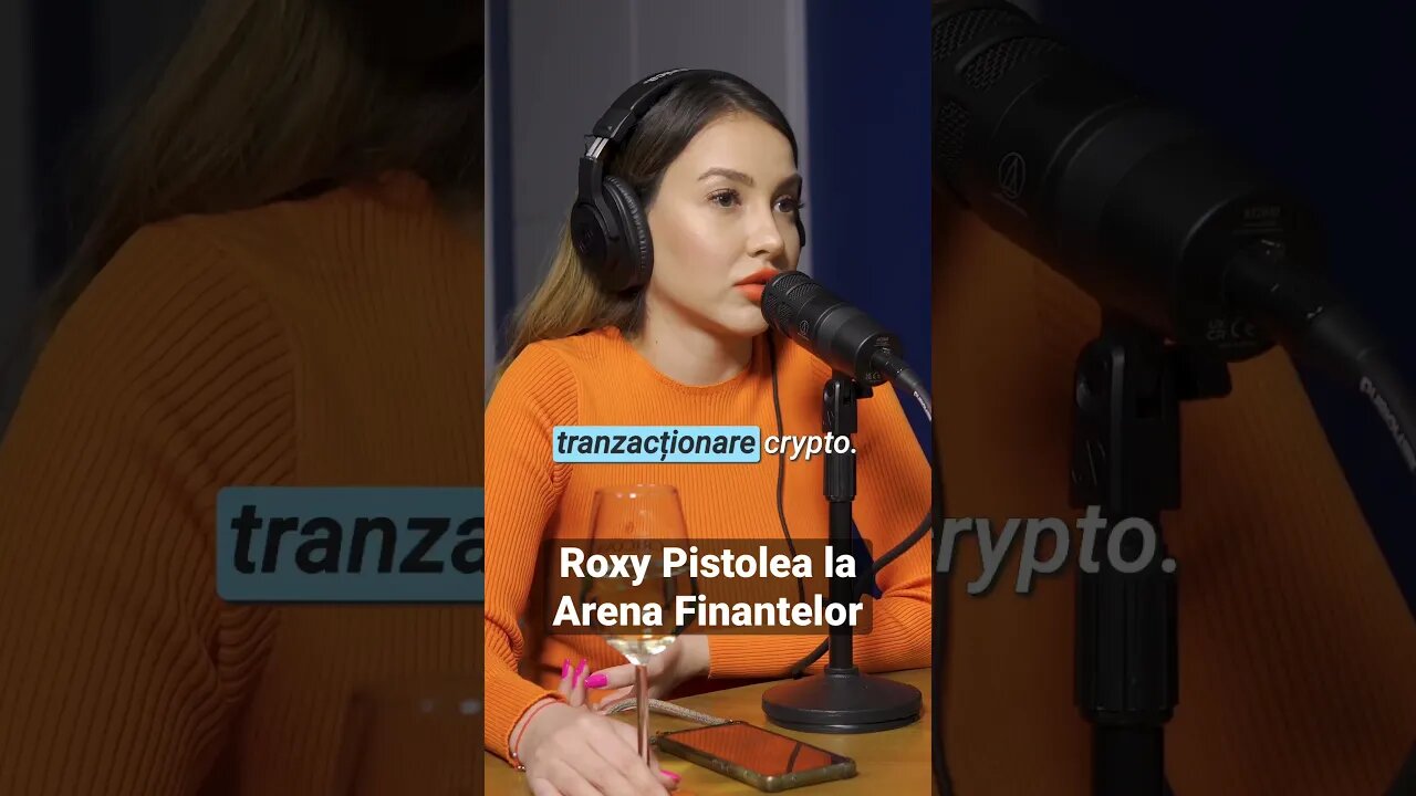 Roxy Pistolea la Arena Finantelor #crypto #ai #arenafinantelor