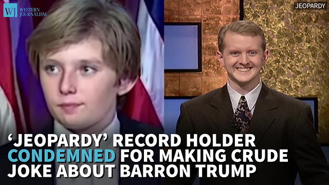 ‘Jeopardy’ Record Holder Condemned For Making Crude Joke About Barron Trump