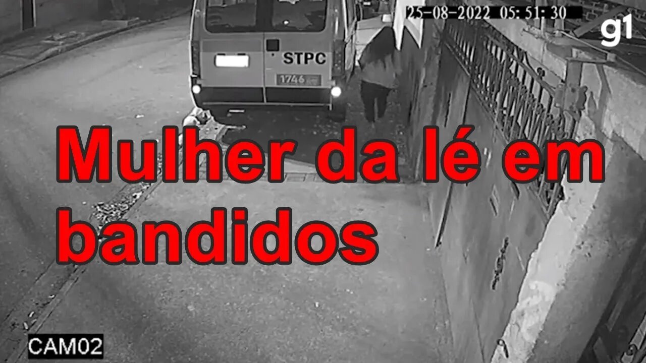 Mulher da show em bandidos - LEITE COM CAFÉ