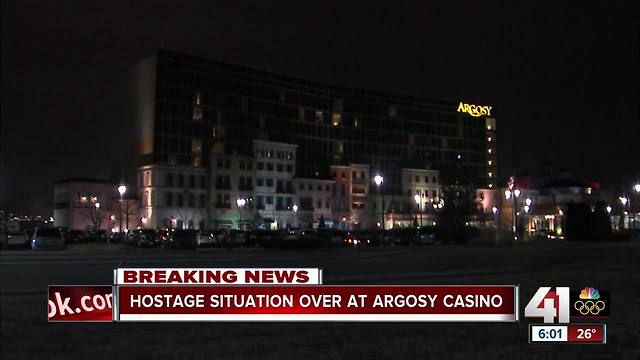Hostage situation ends peacefully at Argosy casino hotel, police say