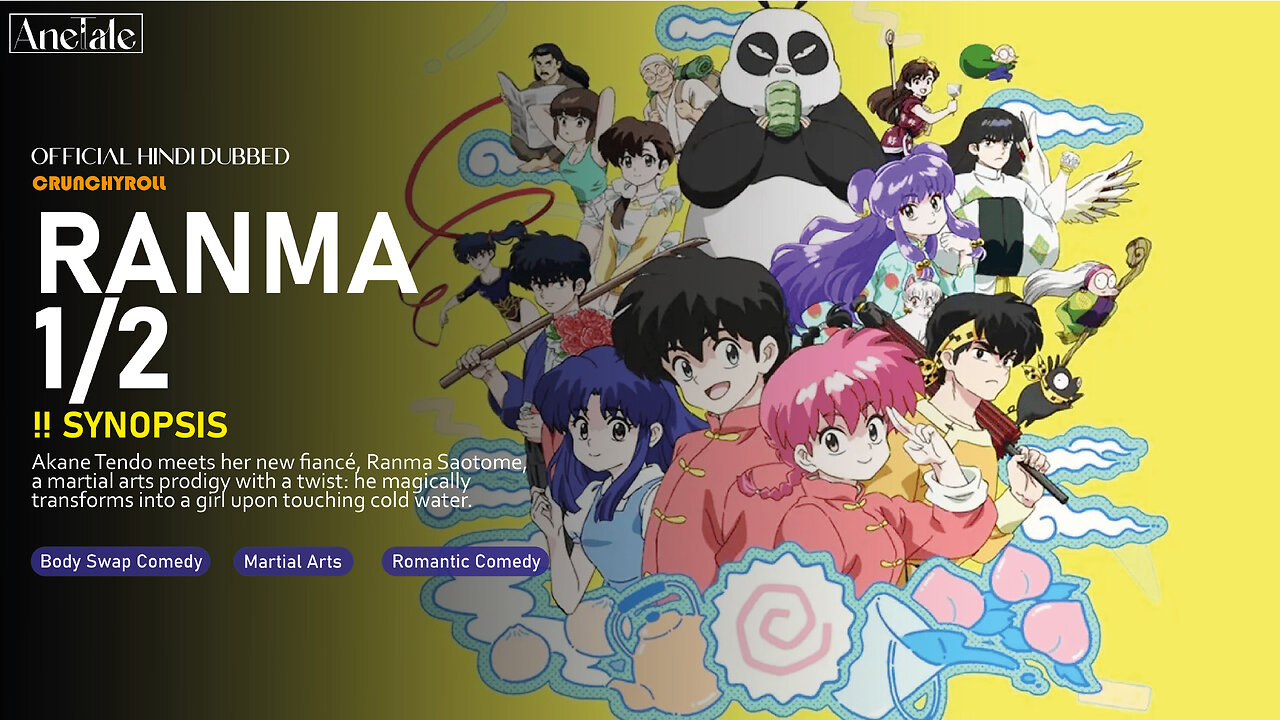 Ranma 1/2 Episode 3 Hindi Dubbed