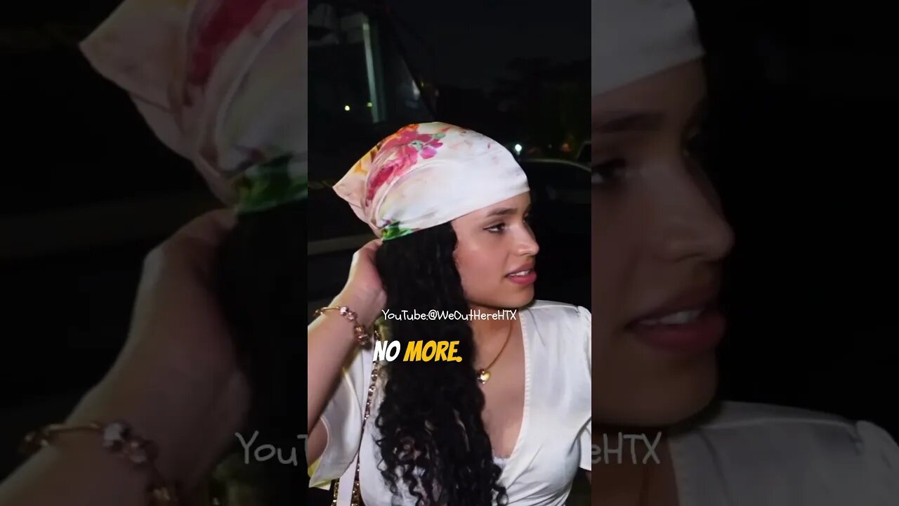 She only likes dark skin guys