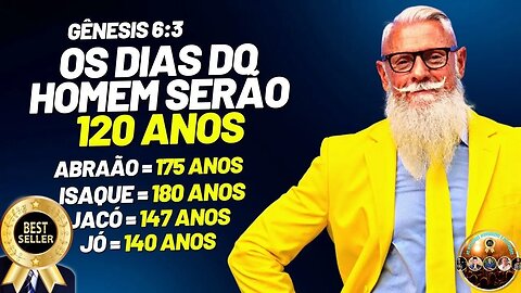 👉😀❤️ Você pode viver mais de 120 anos. Saiba mais. As Melhores Pregações e Mensagens Evangélicas.