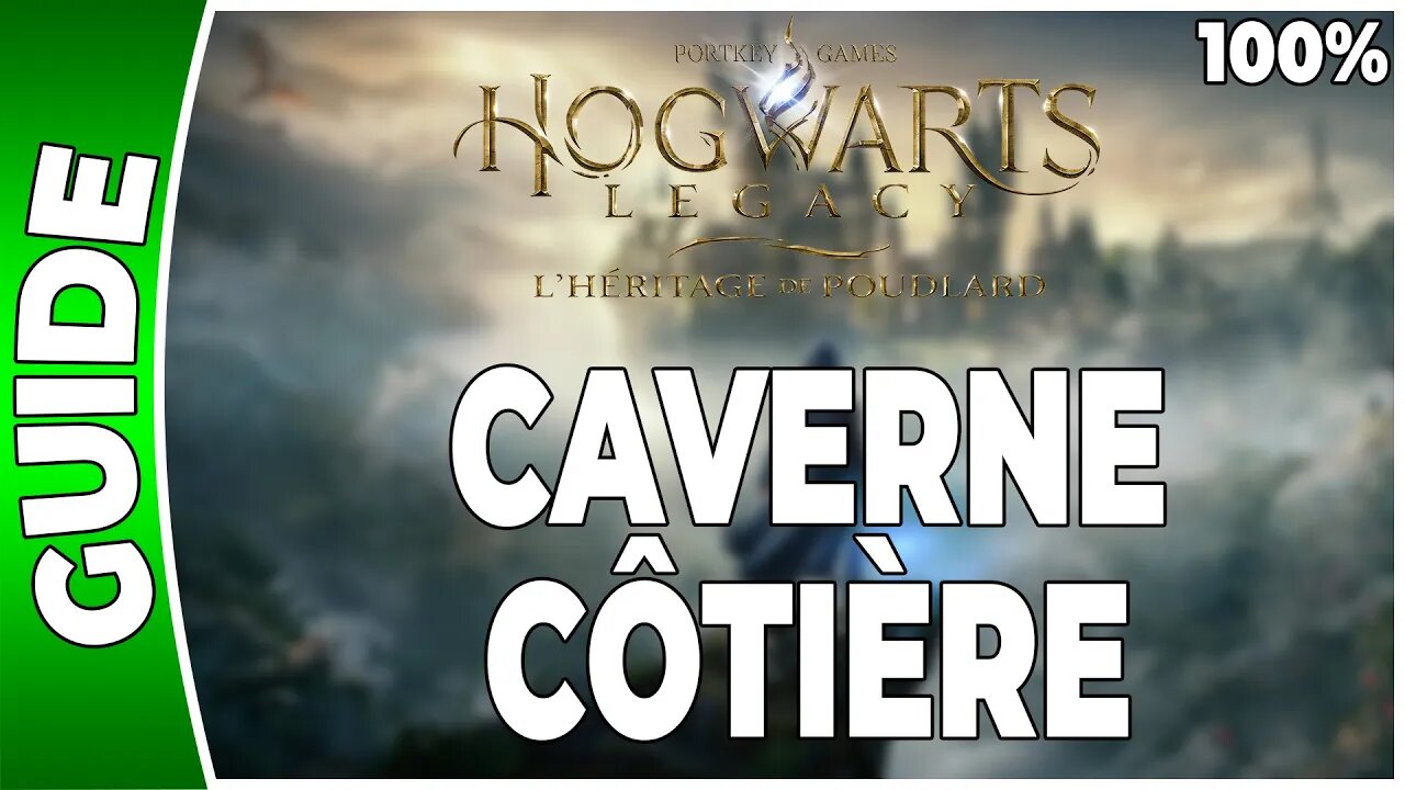 Hogwarts Legacy : l'Héritage de Poudlard - CAVERNE CÔTIÈRE - 100% Coffres, Pages, Demiguises