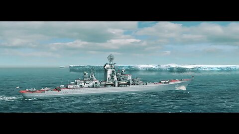 Kirov VS Aircraft Carrier - Cold Waters with Epic Mod