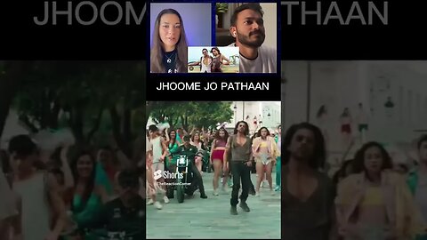 JHOOME Jo PATHAN SONG REACTION ! #bollywoodreaction #srk #pathan