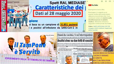 4in1: MEDICI TAMPONI DATI-ISS VACCINATI (Video Luca Jibo censurati)