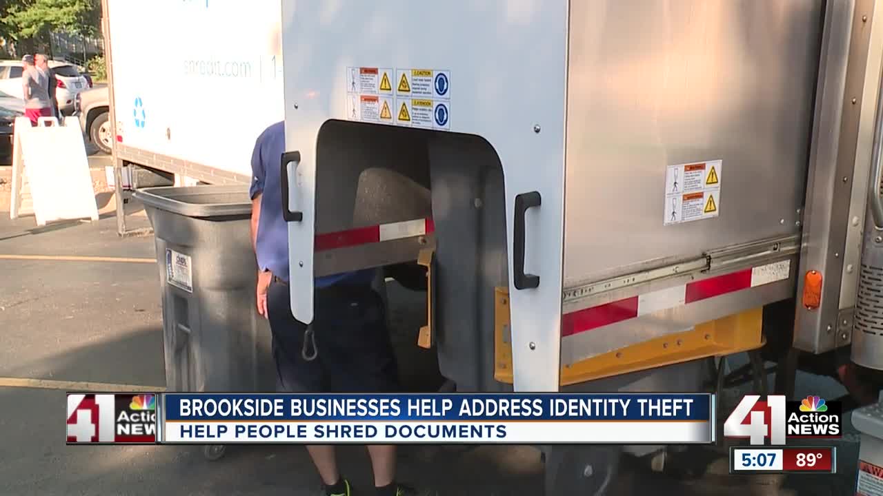 Brookside businesses help address identity theft