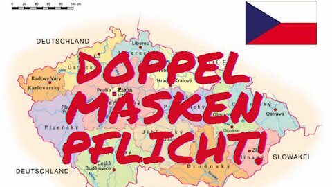 DOPPEL Masken- oder FFP2 Pflicht in Tschechien ab 22.2.2021