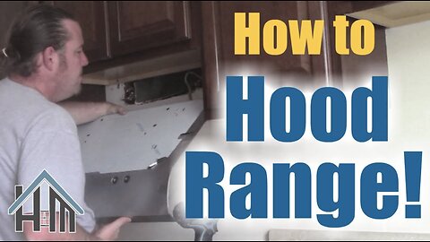 How to install hood range, stove hood. Easy! Home Mender