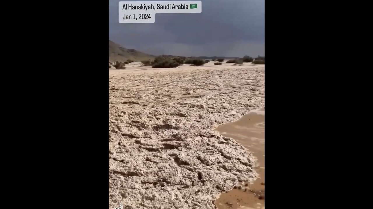 SAUDI ARABIA⛈️💦🏜️HIT BY HEAVY RED RAINFALL FLASH FLOODINGS🌧️💧🌊💫