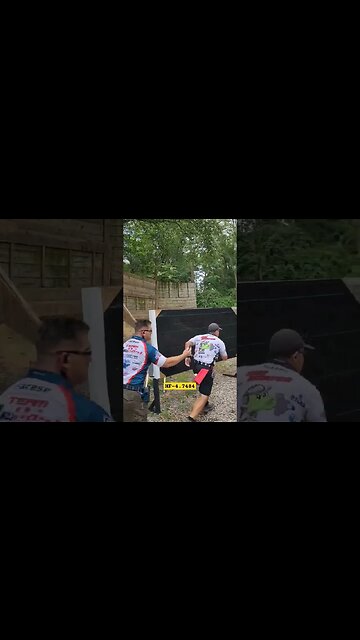 🐐⚡️🚨 RBGC #uspsa August Match Stage 1 Paul 🐐⚡️🚨 at it again #unloadshowclear #shorts