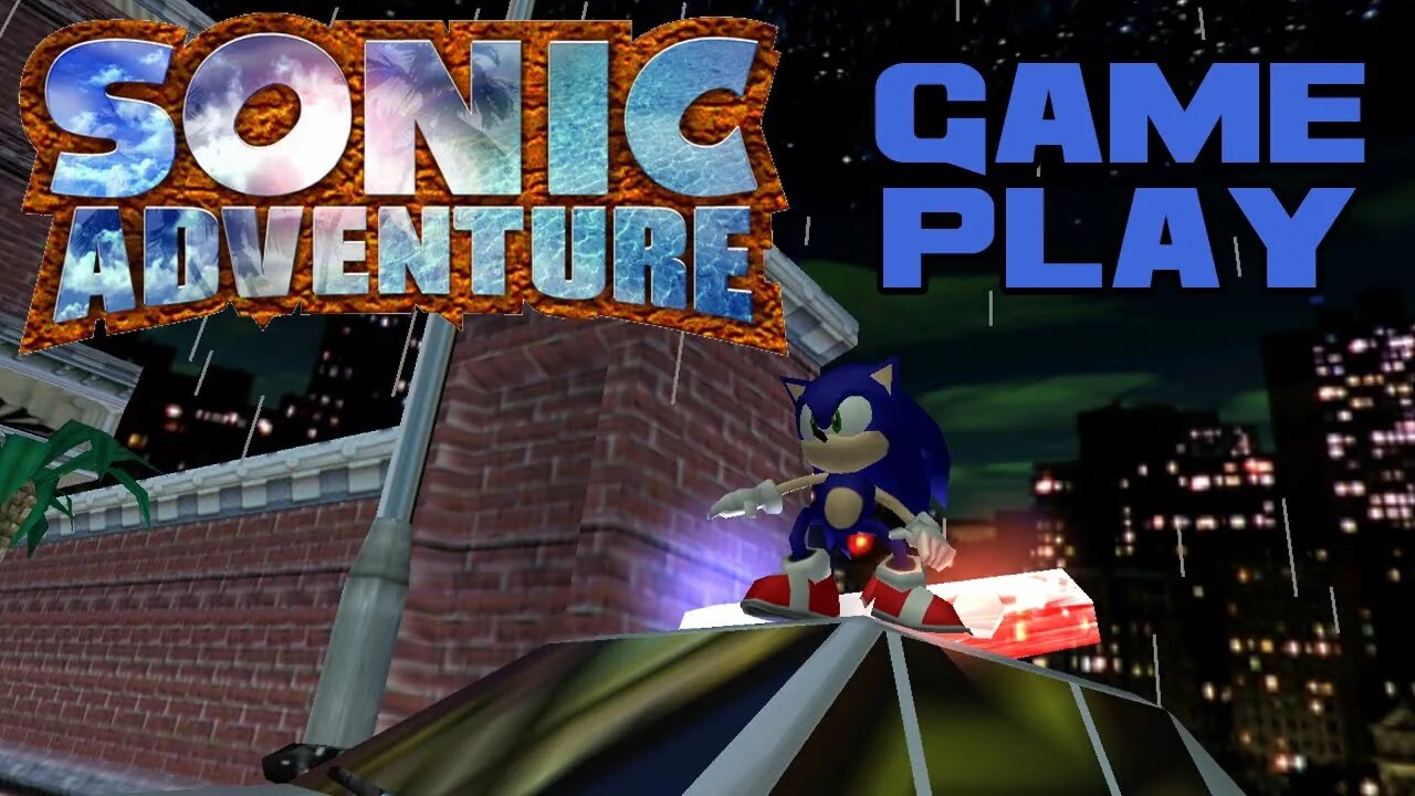 Sonic Adventure - Sega Dreamcast Gameplay 😎Benjamillion