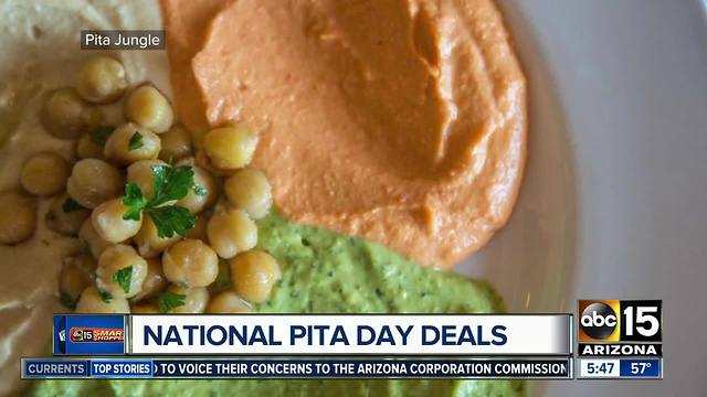 National Pita Day deals at Pita Jungle