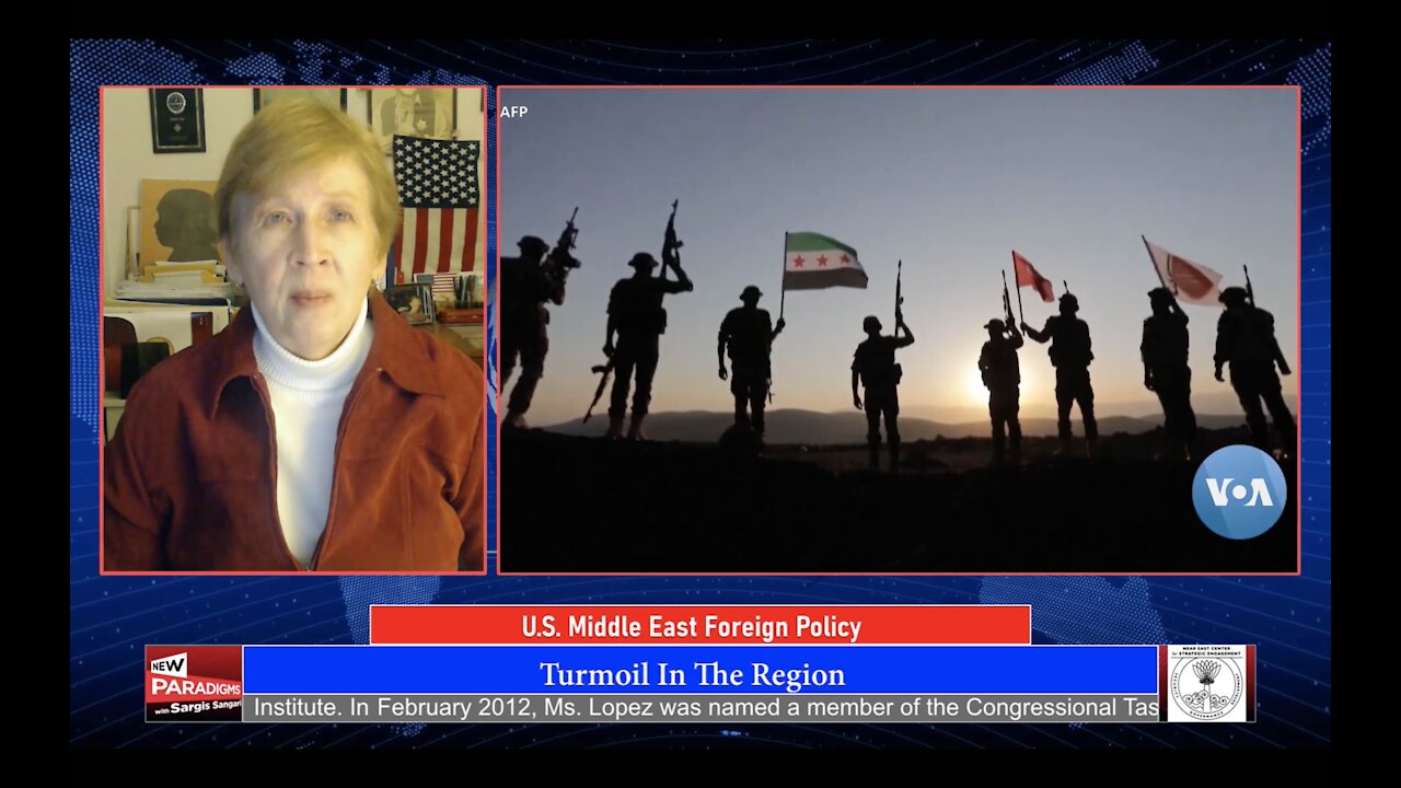 Clare Lopez: Lopez Liberty, US Middle East Policy Turmoil, New Paradigms w/Sargis Sangari EP #72