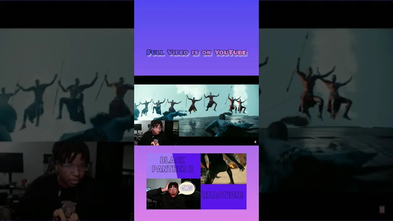 Black Panther 2 Reaction! #shorts