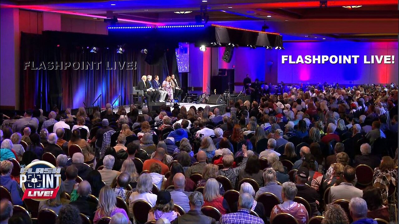 FLASHPOINT LIVE! -TULSA- 3.22.2024 Host Gene Bailey, Pastor Hank, Rick G, Pastor Che Ahn, Michelle B