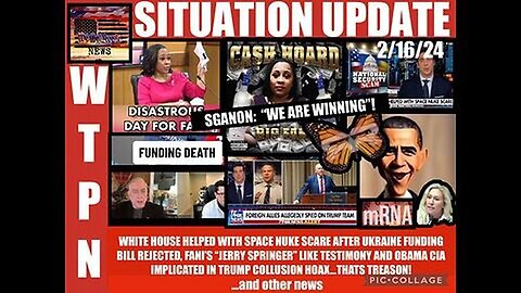 WTPN ~ Judy Byington ~ Situation Update ~ 02-16-24 ~ Trump Return ~ Restored Republic via a GCR