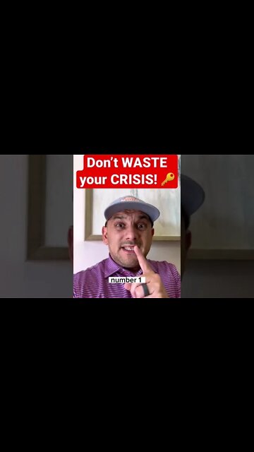 How not to WASTE your CRISIS! 🔑 #christianmotivation #shorts #overcome