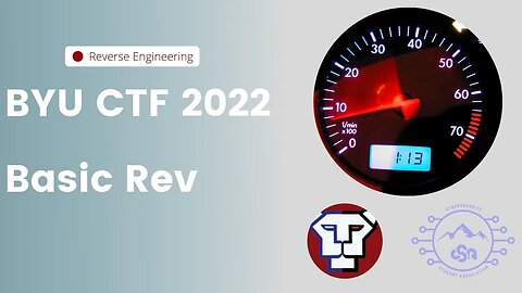 BYU CTF 2022: Basic Rev