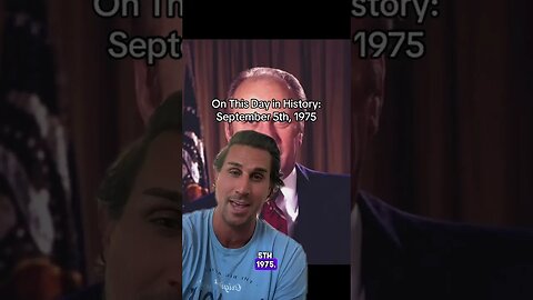 ON THIS DAY IN HISTORY: 9/5/1975 #shorts