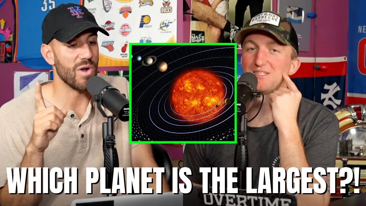 GUESS THE PLANETS IN SIZE ORDER?! 🌎🤯