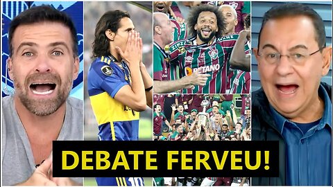 PEGOU FOGO! "PARA! O Fluminense ACABOU COM ESSA PALHAÇADA de..." TÍTULO da Libertadores FERVE DEBATE