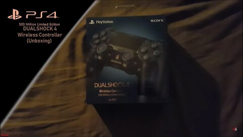 PlayStation 500 Million Limited Edition DUALSHOCK 4 Wireless Controller (Unboxing)