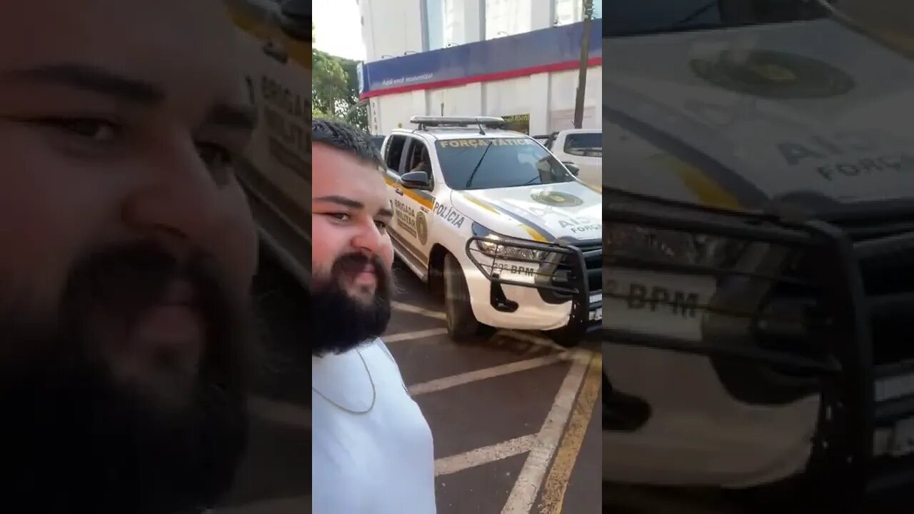 POLICIA SE ESSA MODA PEGA ? #pm #policia #viatura #sirene #memes #shorts