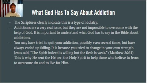 What Does God Say About Addiction? | NTAM | CH2 L3 | Addiction Recovery Ministry