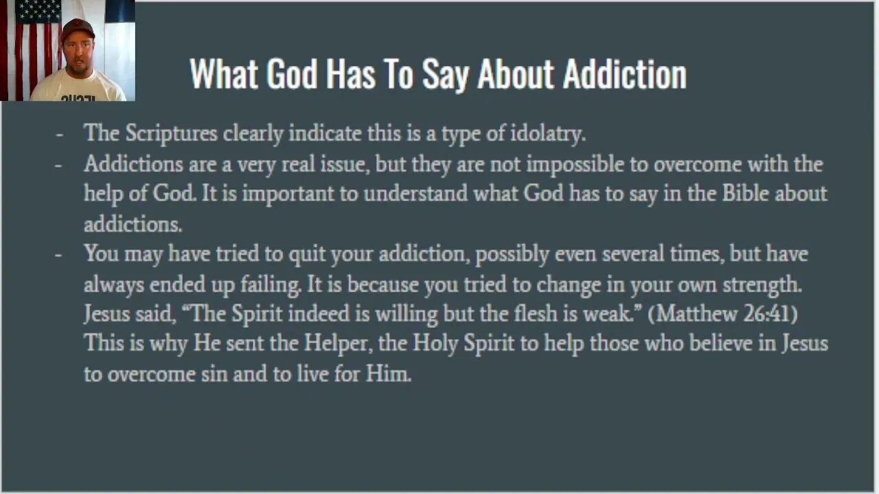 What Does God Say About Addiction? | NTAM | CH2 L3 | Addiction Recovery Ministry