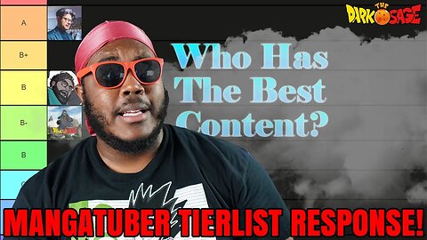 My Response to the Mangatuber Tierlist!