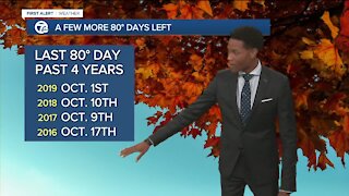 A chilly change's is on the way