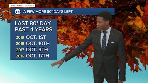 A chilly change's is on the way