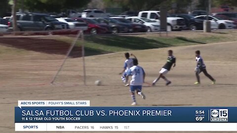 Fouhy's Small Stars: Salsa Futbol Club vs. Phoenix Premier