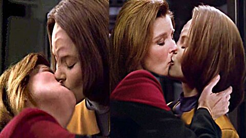 Janeway falls in love with B'nana - Star Trek Voyager