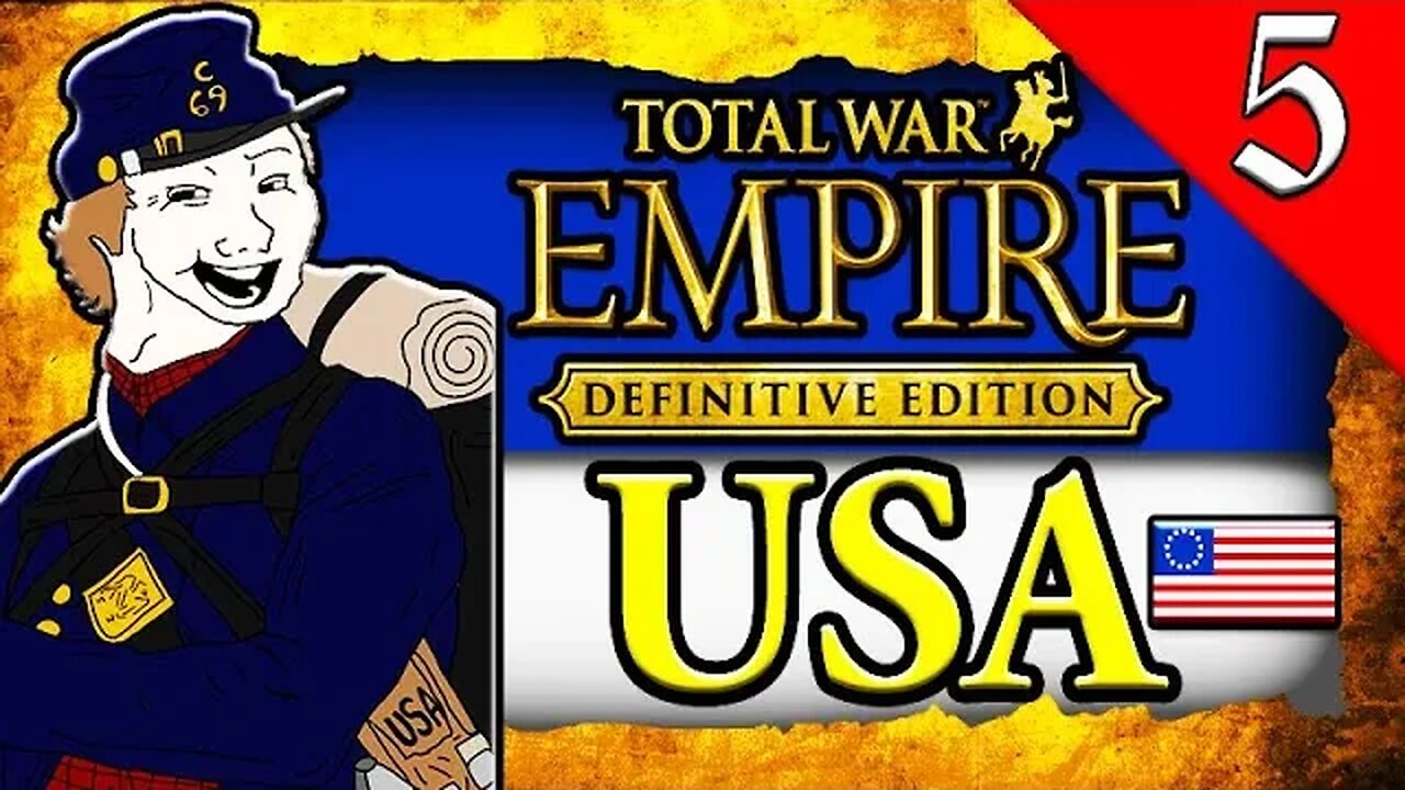 RISE OF AN UNSTOPPABLE AMERICA! Empire Total War: Darthmod: United States Campaign Gameplay #5