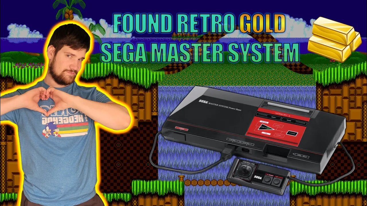 Unearthing Retro Gold: My Epic Sega Master System Hunt at the Antique Store