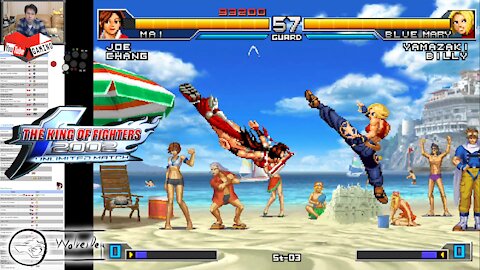 (PC) KOF 2002 Unlimited Match - 01 - Test Run - Edit Team - Lv 4