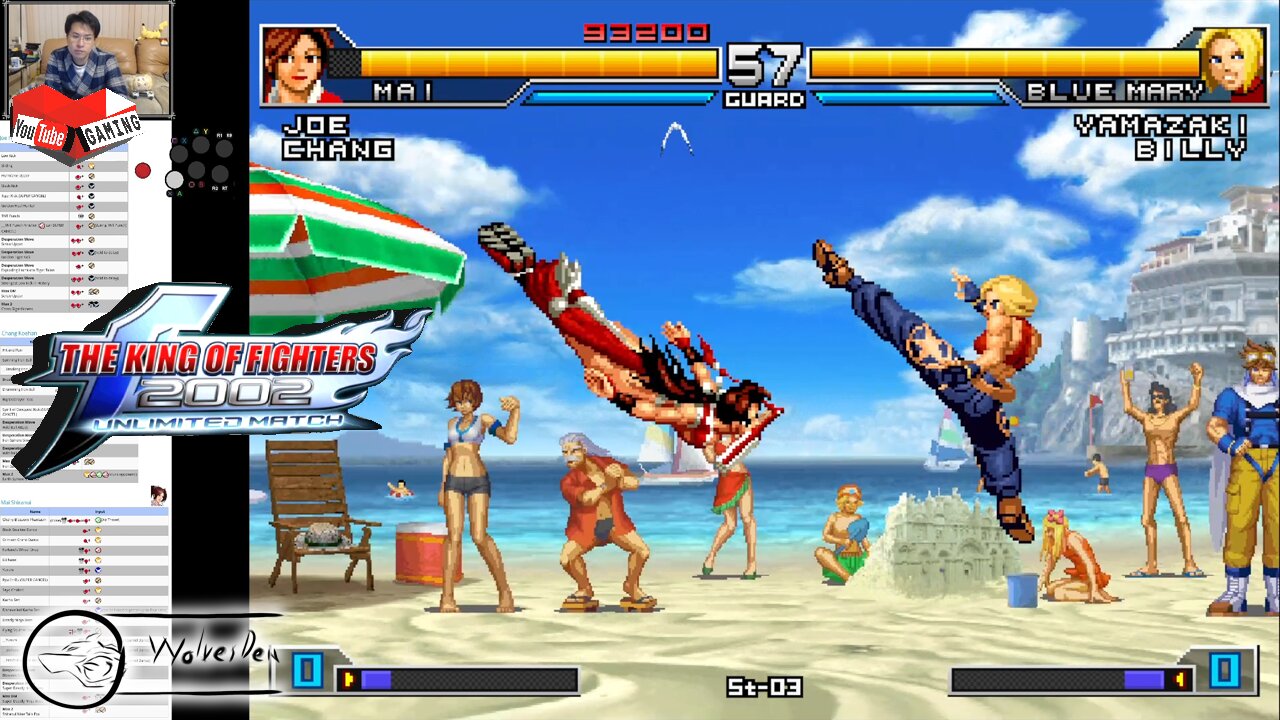 (PC) KOF 2002 Unlimited Match - 01 - Test Run - Edit Team - Lv 4