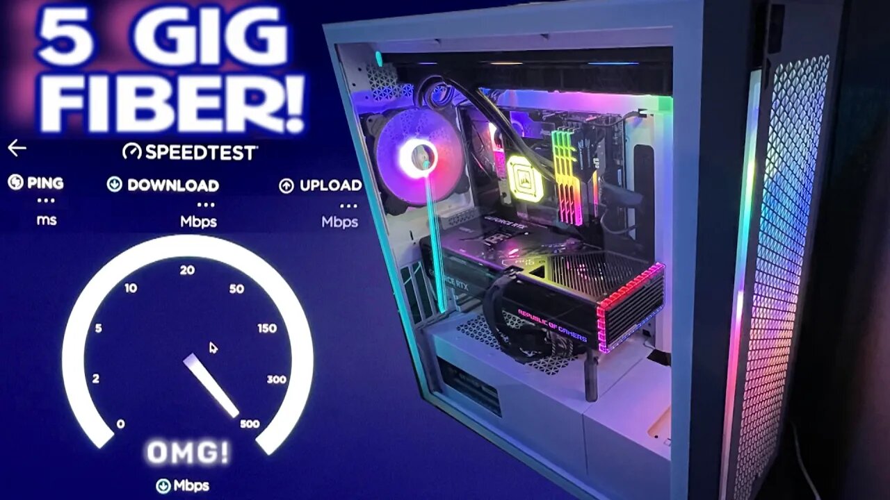 Fastest Internet I've EVER seen! My Quest for 5 Gig Fiber From WORST to the BEST! Speedtest Inside